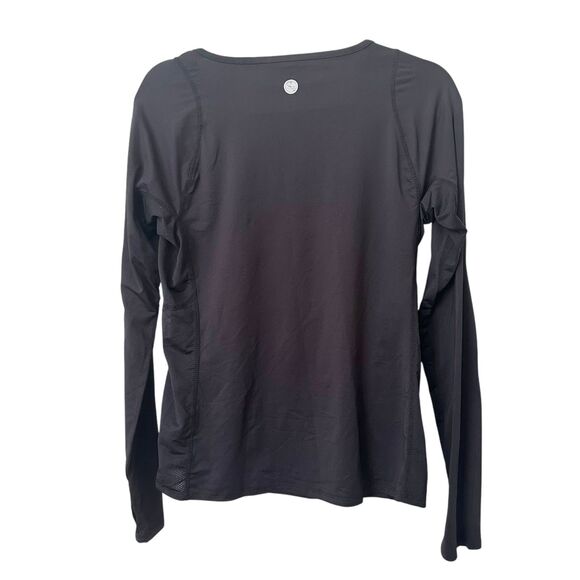 THREADS 4 THOUGHT Mesh Lined Workout Long Sleeve NWOT Small - Picture 2 of 4
